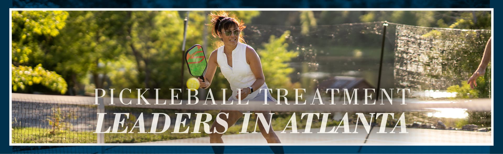 woman playing pickleball